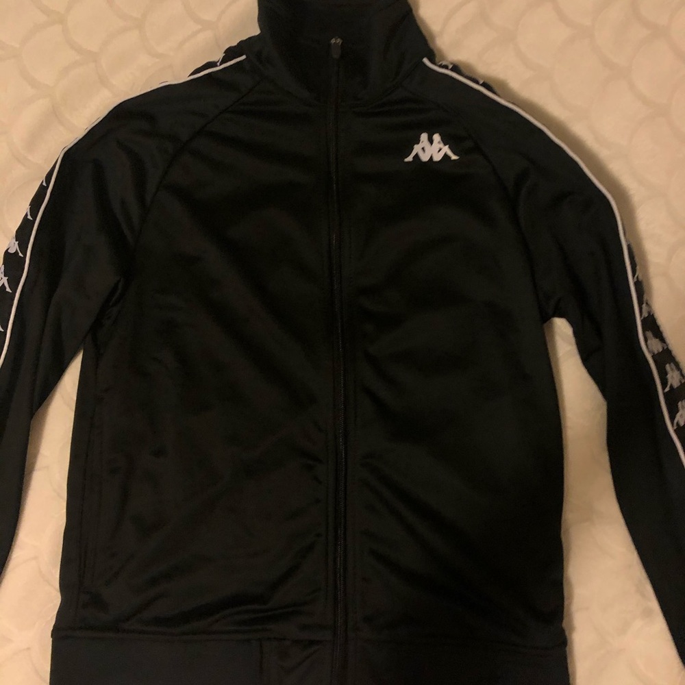 black kappa track jacket